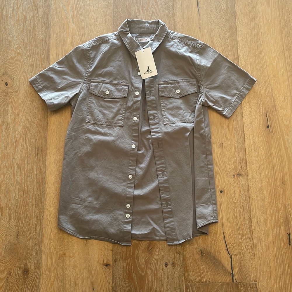 boys size 14 Tron jori button up
